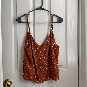 Madewell button tank